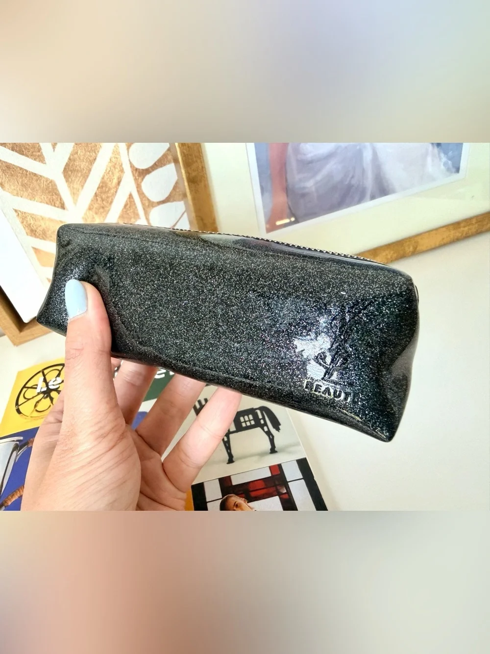 YSL Zip Cosmetic Bag